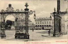 Nancy Place Stanislas Grilles Jean Lamour à Nancy