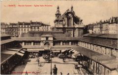 Nancy Marche couvert Eglise Saint-Sebastien à Nancy