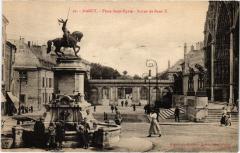 Nancy Place Saint-Epvre Statue Rene Ii à Nancy