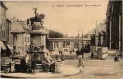 Nancy Place Saint-Epvre Statue Rene Ii à Nancy