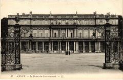 Nancy Palais du Gouvernement à Nancy