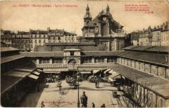 Nancy Marche couvert Eglise Saint-Sebastien à Nancy
