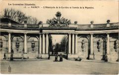 Nancy Hemicycle de la Carriere entree de la Pepiniere à Nancy