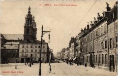 Nancy Rue et Place Saint-Georges à Nancy