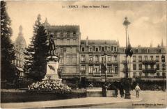 Nancy Place et Statue Thiers à Nancy