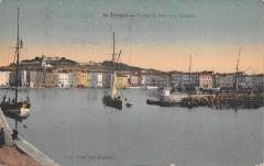 Saint Tropez - Entree Du Port Et La Citadelle - cliché rare à Saint-Tropez