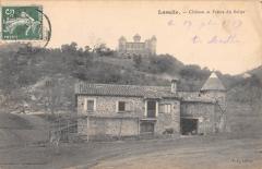 LASALLE/ Chateau Et Ferme Du Solier - cliché rare à Lasalle