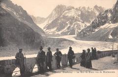 Chamonix - La Mer De Glace Vue Du Montenvers