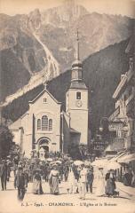 Chamonix - L'Eglise Et Le Brevent