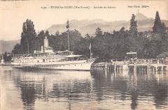 Evian Les Bains - Arrivee Du Bateau à Évian-les-Bains