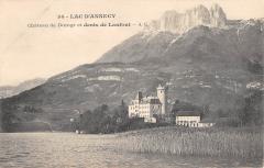 Lac D'Annecy - Chateau De Duingt Et Dents De Lanfon à Annecy