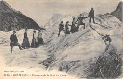 Chamonix - Passage De La Mer De Glace