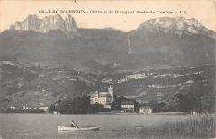Lac D'Annecy - Chateau De Duingt Et Dents De Lanfon à Annecy