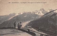 Chamonix - La Flegere - Vue Prise De La Terrasse De L'Hotel