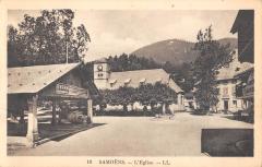 Samoens - Eglise à Samoëns