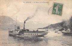 Annecy - Le Bateau Et La Tournette à Annecy
