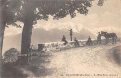 Sallanches - Le Mont Blanc à Sallanches