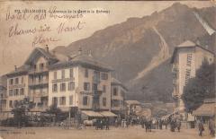 Chamonix - Avenue De La Gare Et Le Brevent