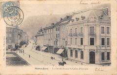 Morez Jura - La Grande Rue Et La Caisse D'Epargne