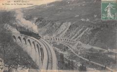 Morez - Le Train Sur Le Viaduc Des Grottes - Train