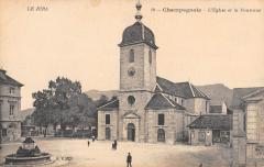 Champagnole - Eglise Et Fontaine -
																					39300 Champagnole
																			