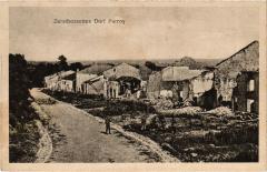 Zerschossenes Dorf Parroy à Parroy