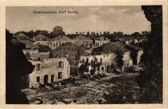 Zerschossenes Dorf Parroy à Parroy