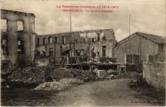 Chanteheux la Tannerie incendiee à Chanteheux