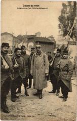 Arrestation d'un Officier Allemand