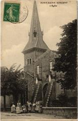 Pont Saint-Vincent Eglise à Pont-Saint-Vincent