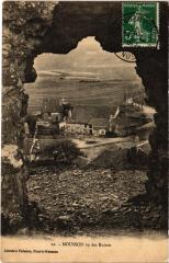 Mousson vu des ruines à Mousson