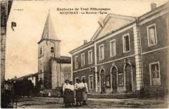Bicqueley la Mairie et eglise à Bicqueley