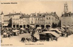 Pont a Mousson le marche à Mousson