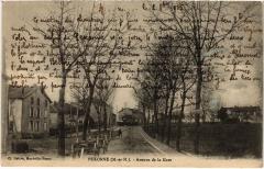 Pexonne Avenue de la Gare à Pexonne