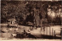 Nancy un coin de la Pepiniere parc Zoologique à Nancy