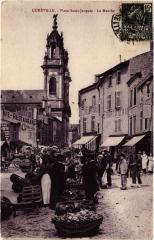Luneville Place Saint-Jacques le marche