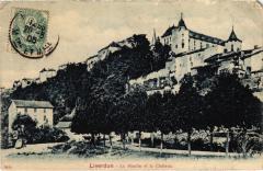 Liverdun le Moulin et le Chateau à Liverdun