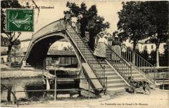 Toul Passerelle sur le Canal a Saint-Mansuy