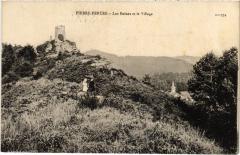 Pierre Percee les ruines et le village -
													54 Meurthe et Moselle
												