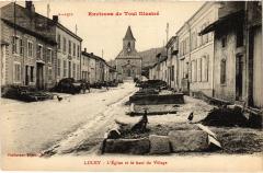 Lucey Eglise et le haut du village à Lucey