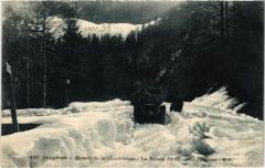 Route du Couvent en hiver