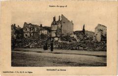 Baccarat en ruines à Baccarat
