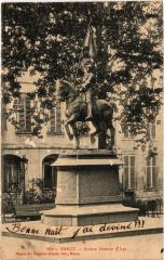 Nancy Statue Jeanne d'Arc à Nancy