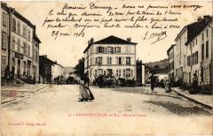 Badonviller Place de France à Badonviller