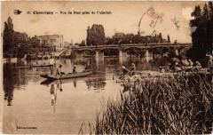 Chauvigny vue du Pont