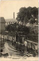 Pierrepont le canal à Pierrepont