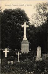 Monuments Francais et Allemands au Cimetiere