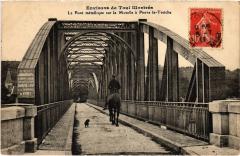 Pierre la Treiche Pont metallique à Pierre-la-Treiche