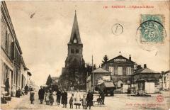 Maurupt Eglise et la Mairie