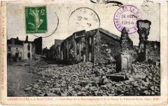 Gerbeviller carrefour de la Rue Gambetta